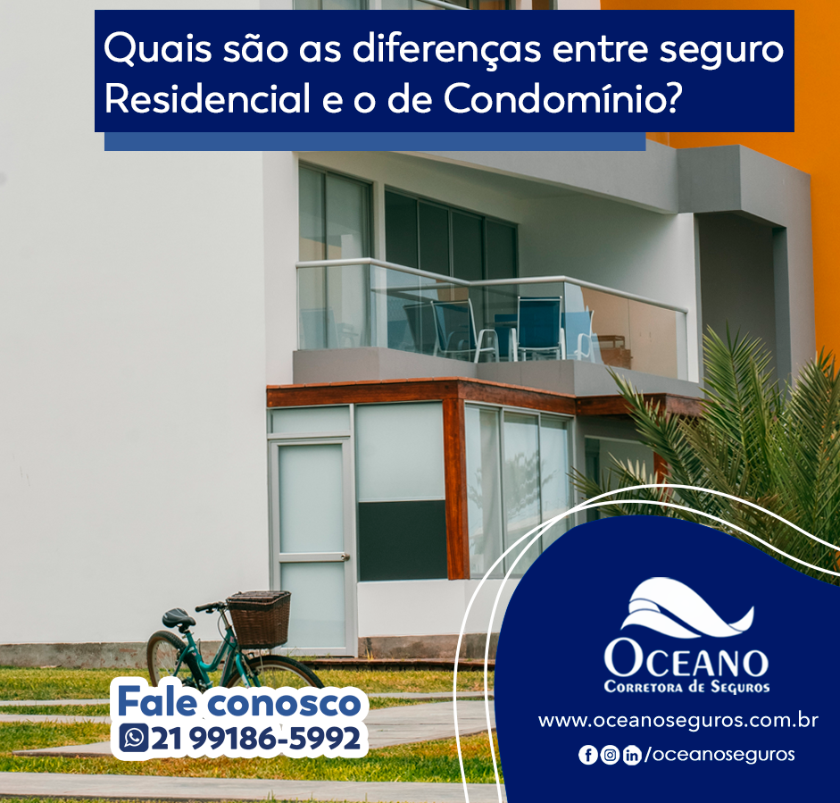 No momento, você está visualizando Quais são as diferenças entre seguro residencial e o de condomínio?